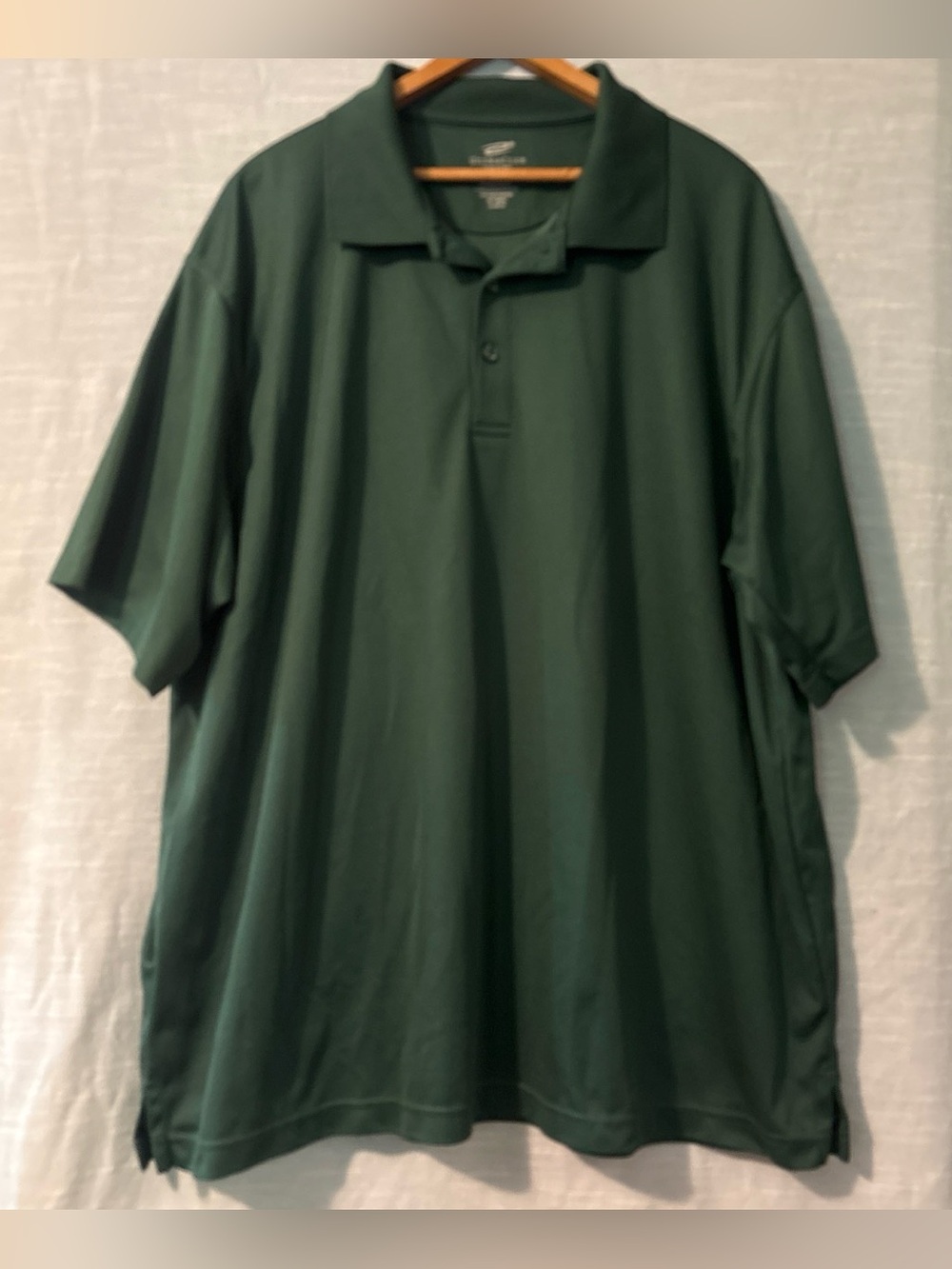 Ultra Club Polo Cool & Dry Short Sleeve 3 Button Neck Green Men’s Sz 2XL NWOT